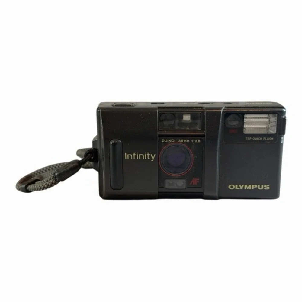 Olympus Infinity AF-1 35mm Point And Shoot‎ Film Camera UNTESTED AS IS